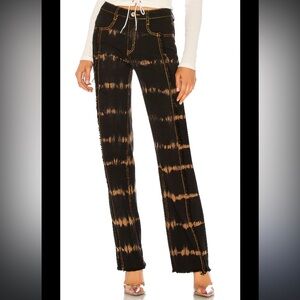 I.AM.GIA Arago Pants Black Acid Wash Women’s Size XXS As Seen On Bella Hadid